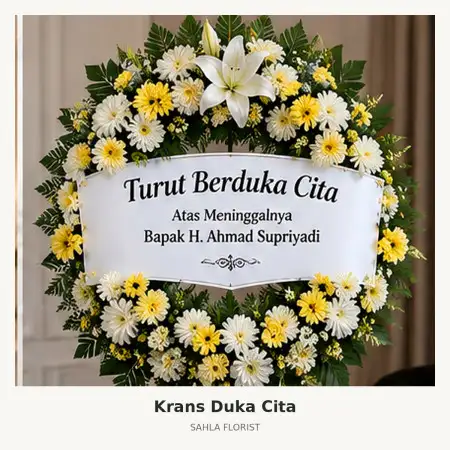 Krans Bunga Duka Pontianak Kota
